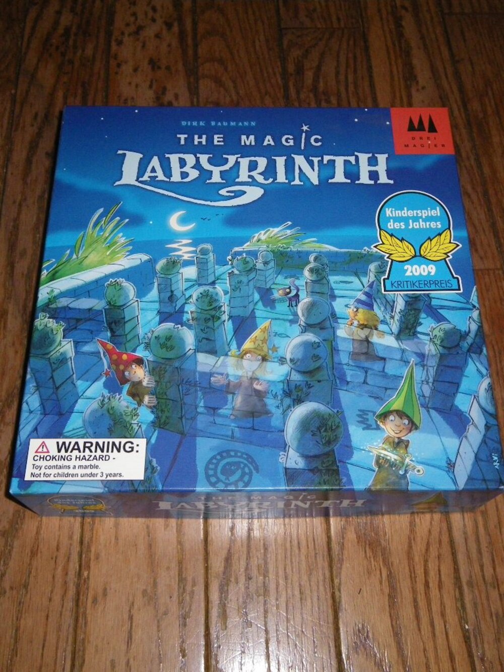 The Magic Labyrinth Game COMPLETE Drei Magier 2016 Maze Marbles Fantasy